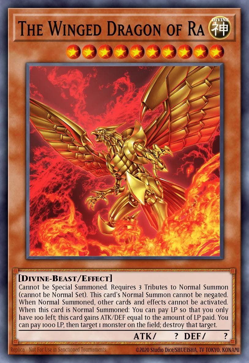 The Winged Dragon of Ra