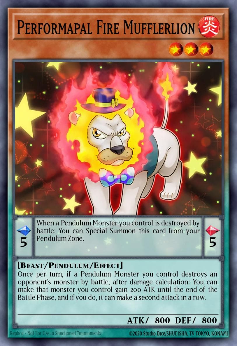 Performapal Fire Mufflerlion