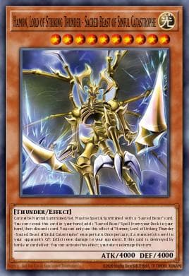 Hamon, Lord of Striking Thunder - Sacred Beast of Sinful Catastrophe