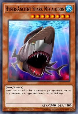 Hyper-Ancient Shark Megalodon