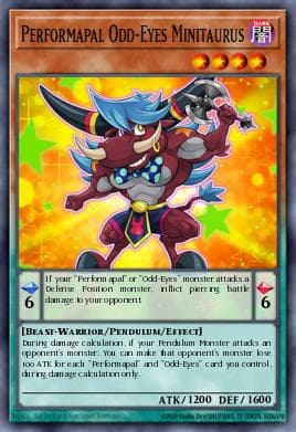 Performapal Odd-Eyes Minitaurus