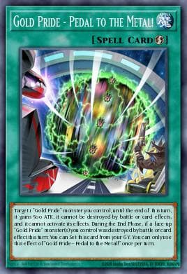 Gold Pride - Pedal to the Metal!