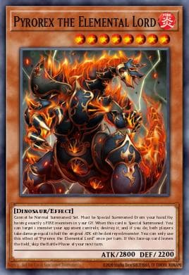 Pyrorex the Elemental Lord