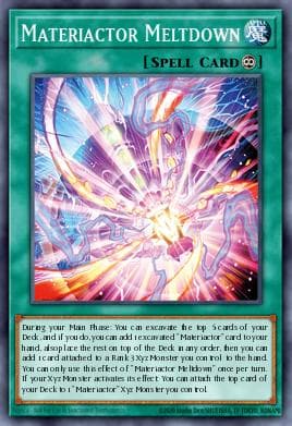 Materiactor Meltdown