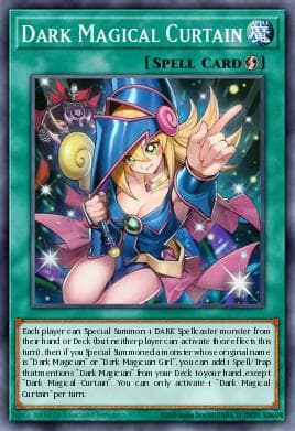 Dark Magical Curtain