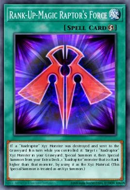 Rank-Up-Magic Raptor's Force