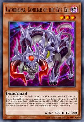 Catoblepas, Familiar of the Evil Eye
