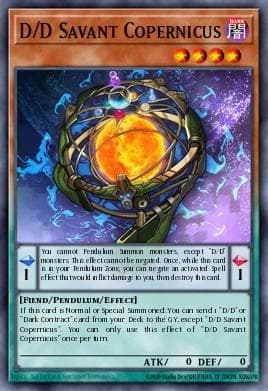 D/D Savant Copernicus