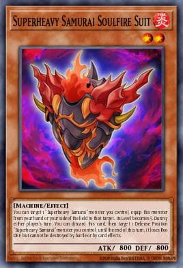 Superheavy Samurai Soulfire Suit