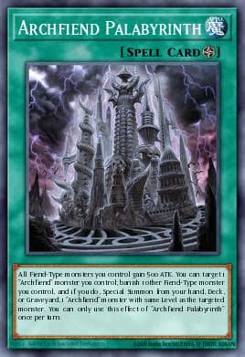 Archfiend Palabyrinth