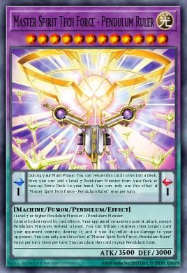 Master Spirit Tech Force - Pendulum Ruler