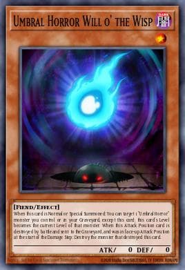 Umbral Horror Will o' the Wisp