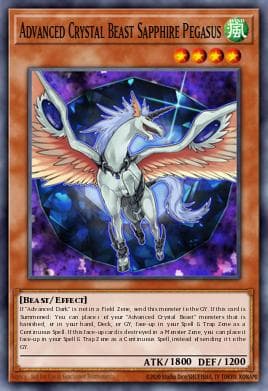Advanced Crystal Beast Sapphire Pegasus