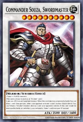 Commander Souza, Swordmaster