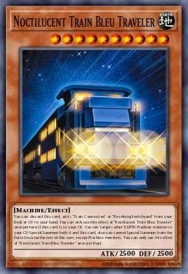 Noctilucent Train Bleu Traveler