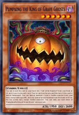 Pumpking the King of Grave Ghosts