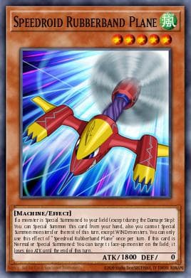 Speedroid Rubberband Plane