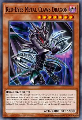 Red-Eyes Metal Claws Dragon