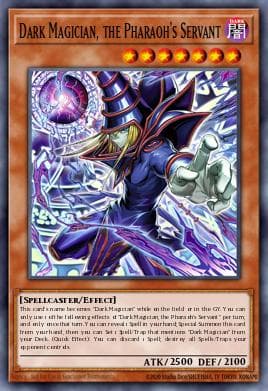 Dark Magician, the Pharaoh's Servant