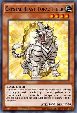 Crystal Beast Topaz Tiger