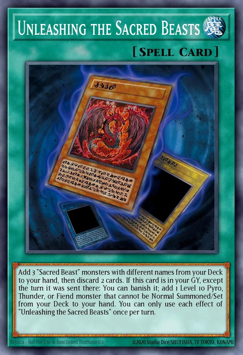 Unleashing the Sacred Beasts