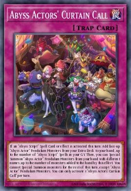 Abyss Actors' Curtain Call